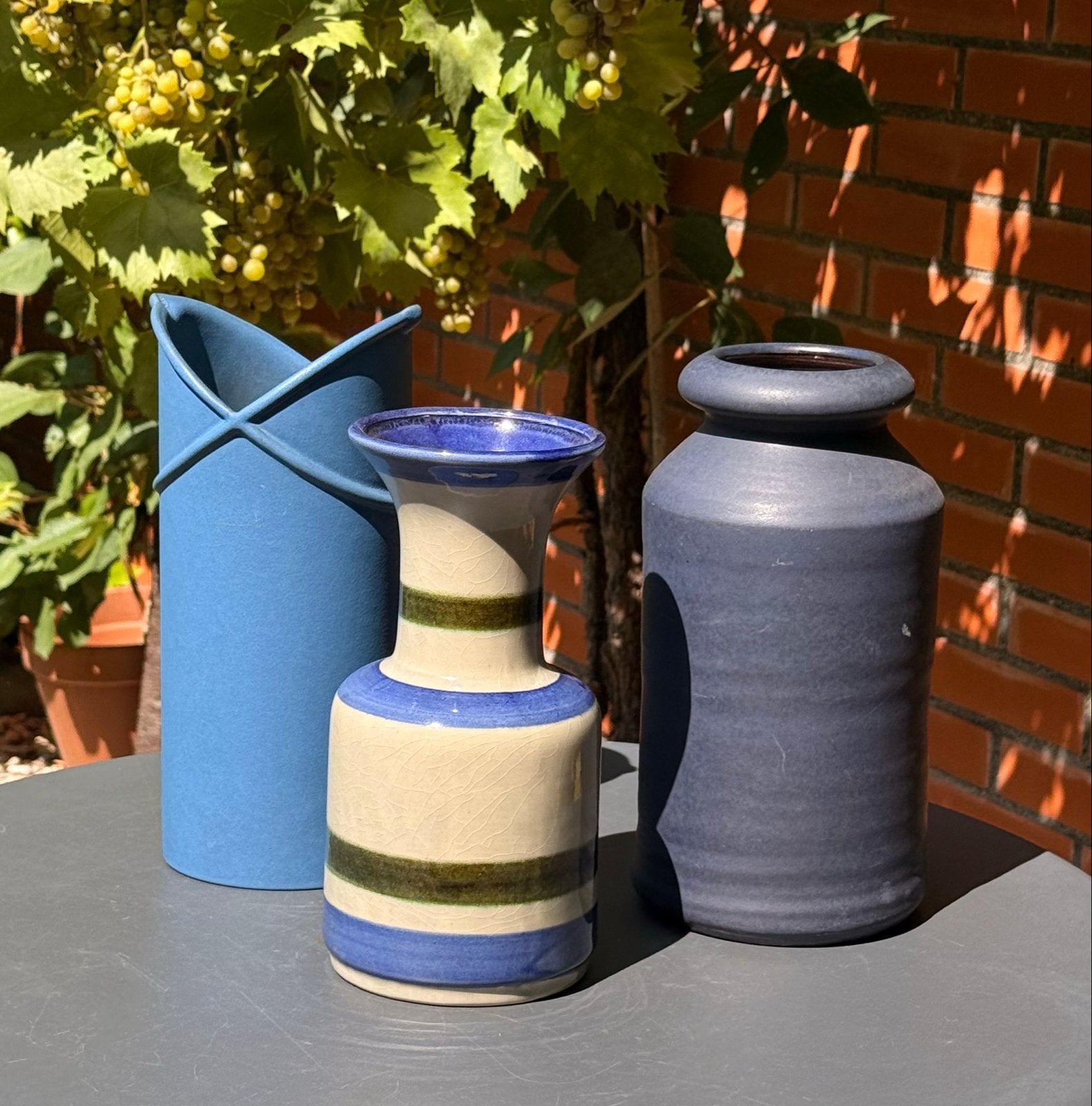 Set van 3 vintage vazen - Keramiek en Aardewerk, Ophalen