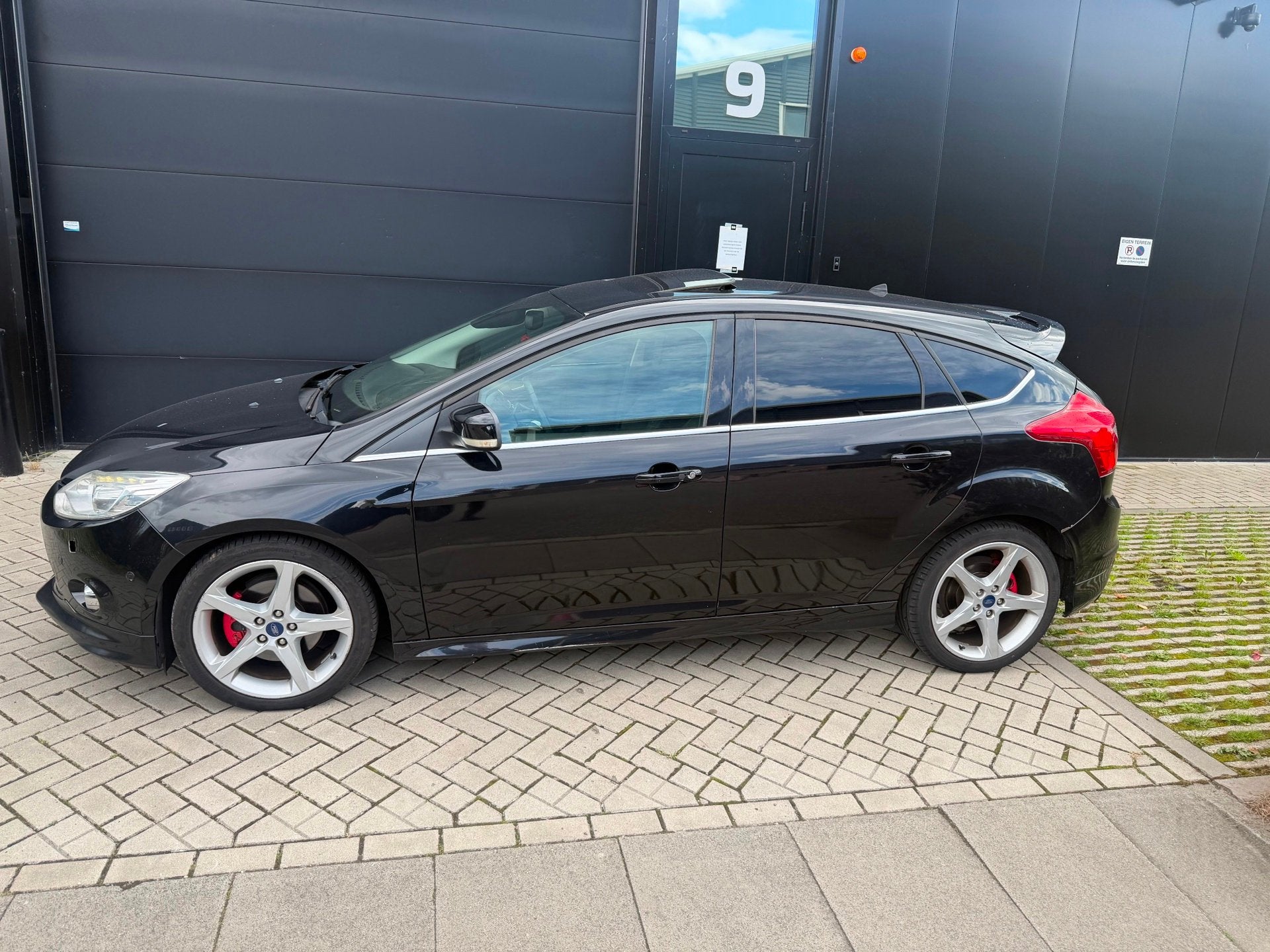 Ford Focus 2.0 TDCI Titanium Export Gearbox Problem, Auto's, Euro 5, Gebruikt, Zwart, Zwart
