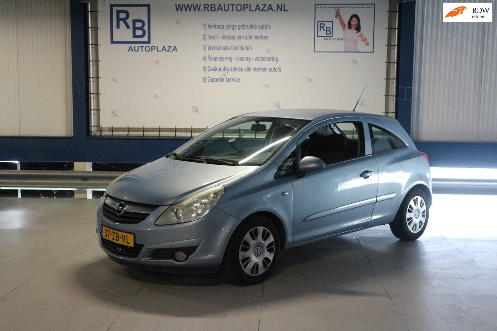 Opel Corsa 1.2-16V Enjoy / AIRCO / / NAP KM STAND ! ! !, Auto's, Voorwielaandrijving, 450 kg, Blauw, 1229 cc