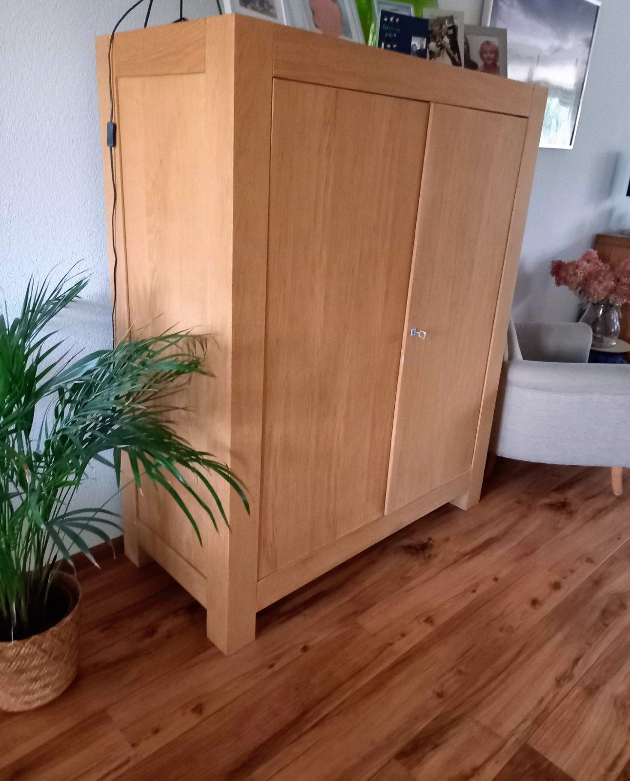 Een goede massief eiken kast, Ophalen, Gebruikt, 70 tot 120 cm, 40 tot 80 cm