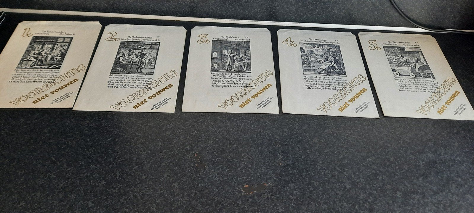 Etsen van Jan Luyken, Verzamelen, Foto's en Prenten, Ophalen of Verzenden, 1960 tot 1980