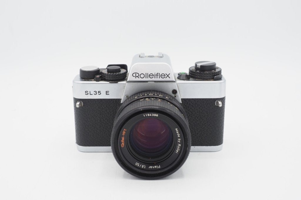 Rolleiflex SL35 E, Ophalen of Verzenden, Niet werkend, Spiegelreflex, Overige Merken