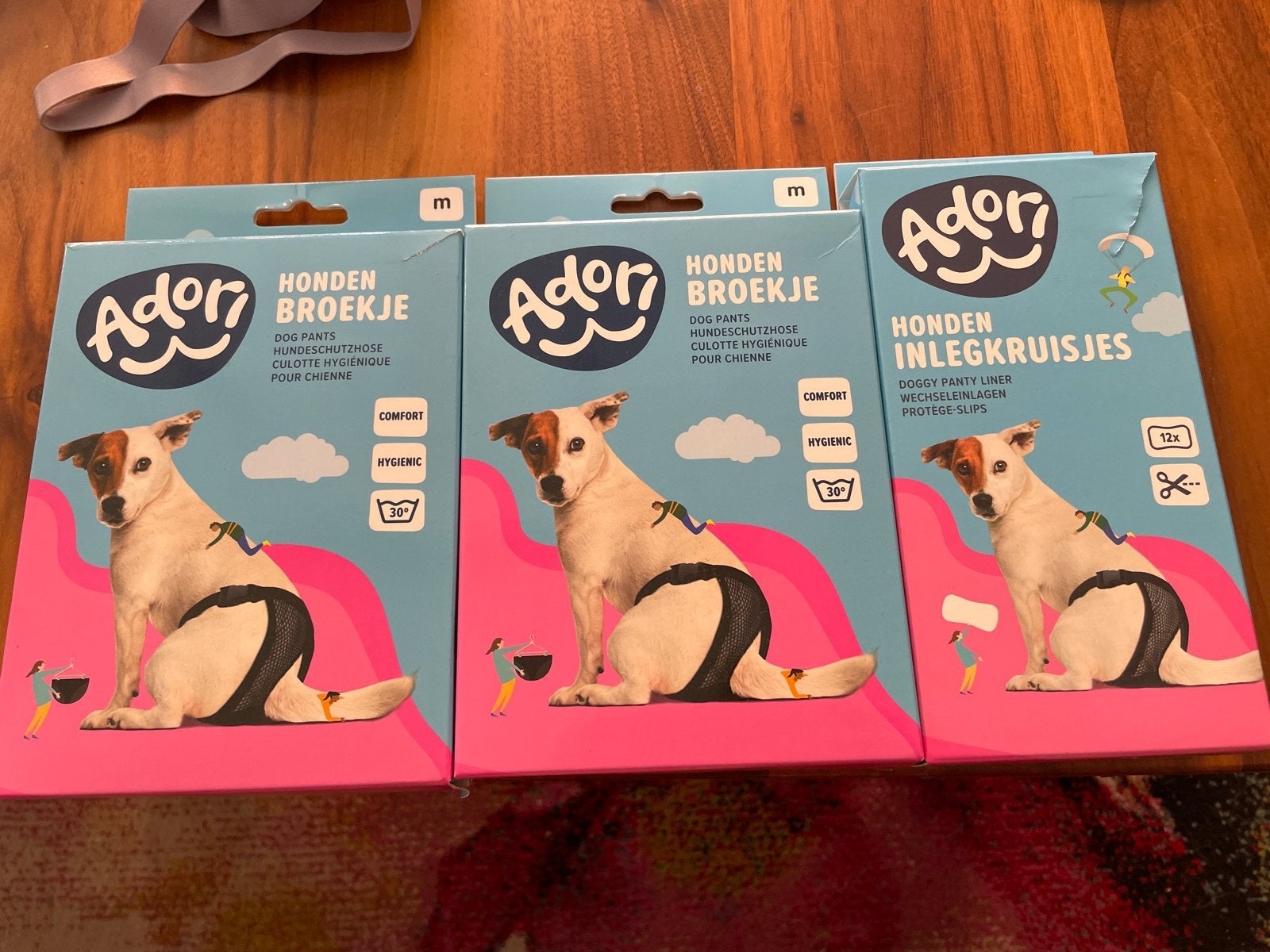 Loopsheid broekje maat M 2 stuks, Adori, Ophalen, Zo goed als nieuw