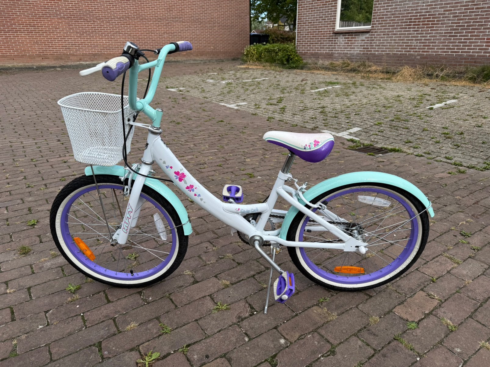 20” meisjes fiets zgan, Ophalen, Zo goed als nieuw, 20 inch, Handrem