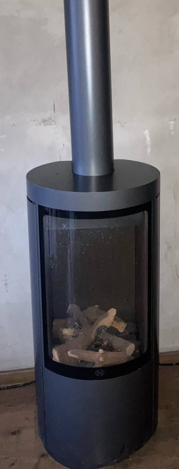 Dru Circo Gas kachel met mooi half rond glas, Gebruikt, Gas, Ophalen of Verzenden, Vrijstaand