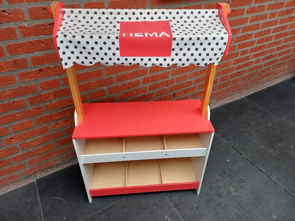 Hema houten marktkraam / winkeltje, Ophalen, Gebruikt, Overige typen