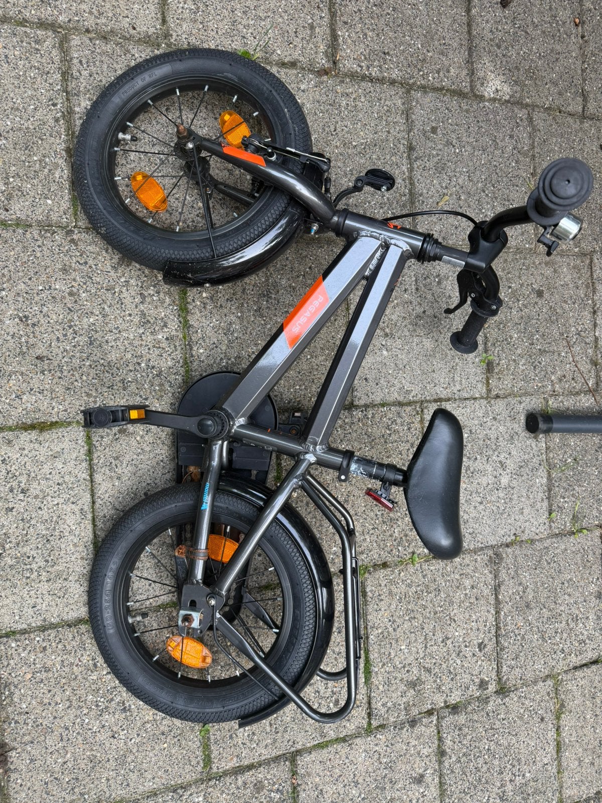Pegasus Kinderfiets, Fietsen en Brommers, Fietsen | Kinderfietsjes, Ophalen, Zo goed als nieuw, Minder dan 16 inch, Zijwieltjes