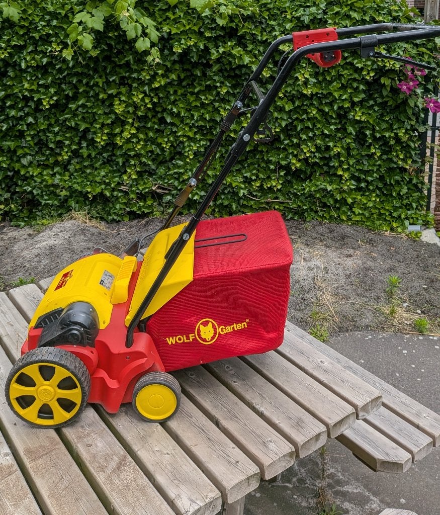 Wolf Garten VS302e verticuteermachine, Ophalen of Verzenden, Gebruikt, Elektrisch, WOLF-Garten