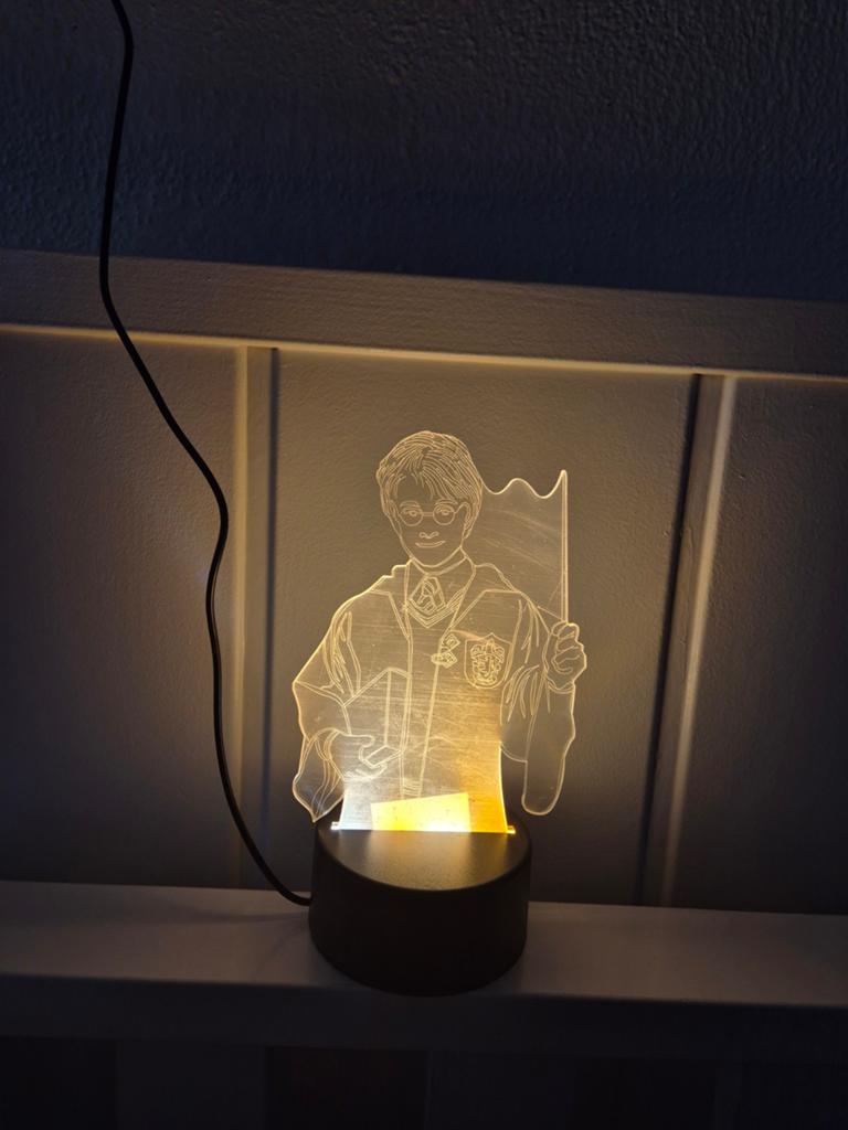 Harry Potter licht nachtlamp, Verzamelen, Harry Potter, Ophalen of Verzenden, Nieuw, Overige typen