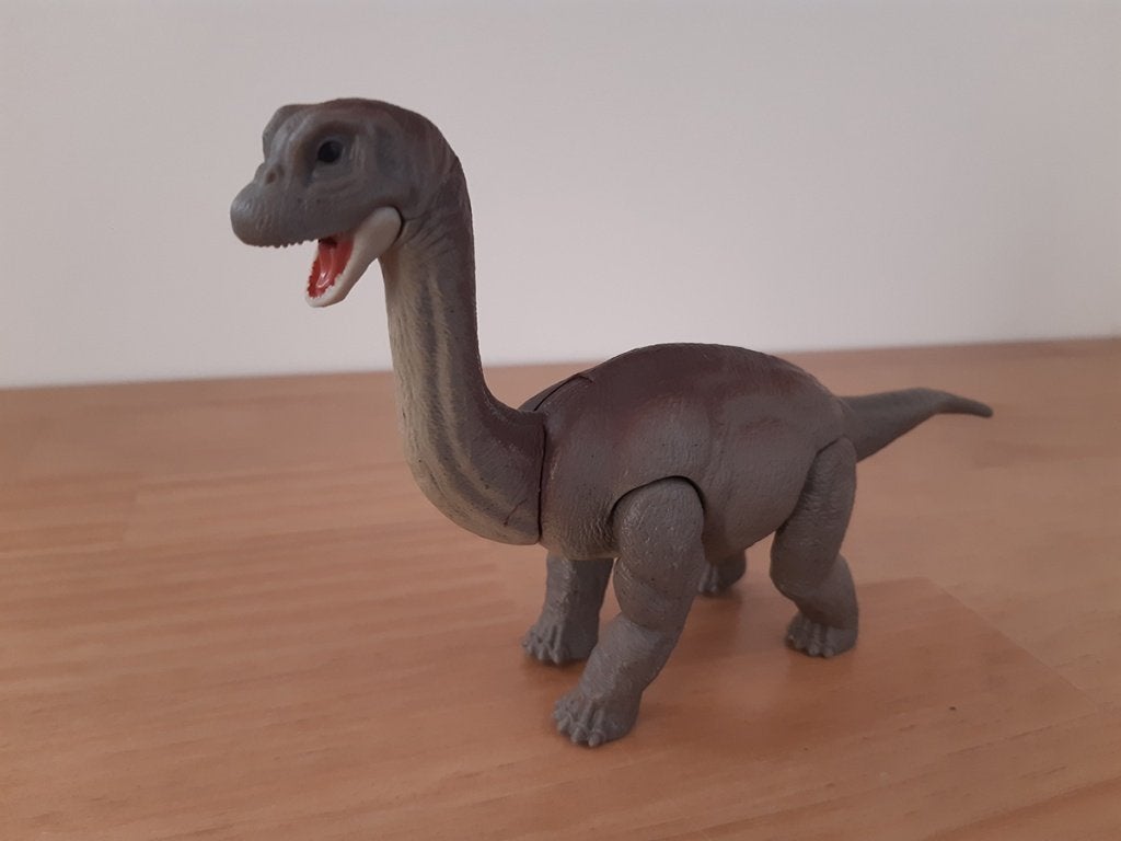 Mattel Jurassic World Camp Cretaceous Baby Brachiosaurus, Ophalen of Verzenden, Zo goed als nieuw