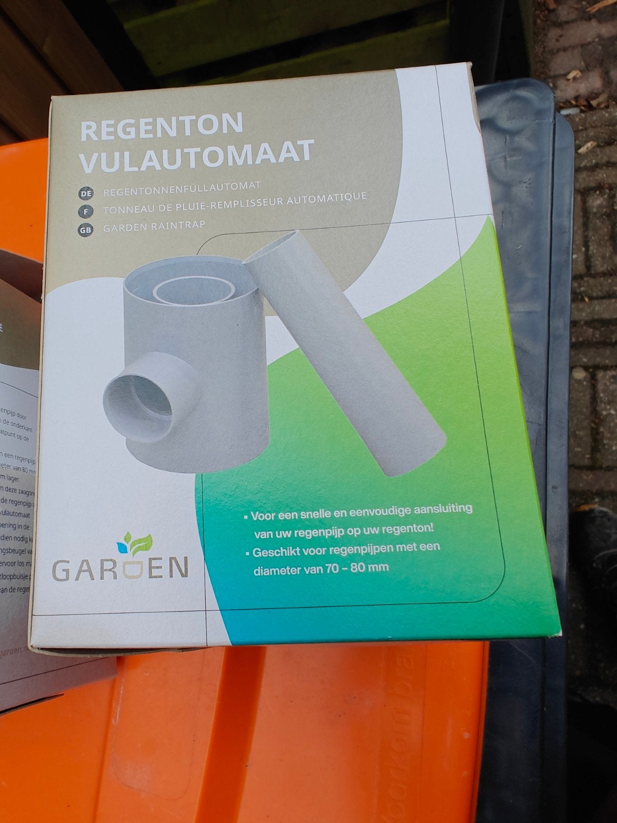 Regenton Vulautomaat voor Regenpijp 70-80mm, Ophalen of Verzenden