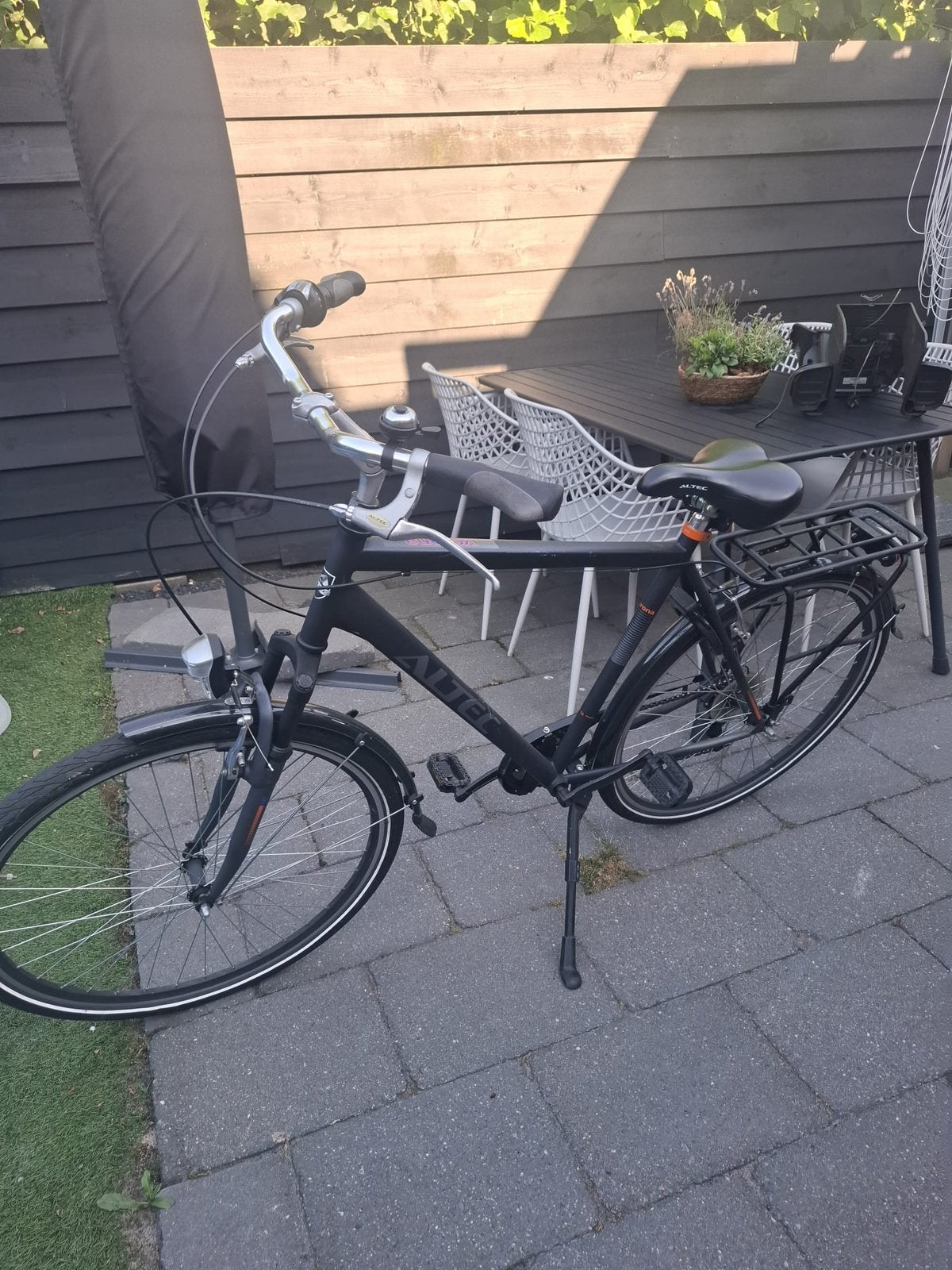Altec verona 56 inch herenfiets met versnelling, Gebruikt, Velgrem, Versnellingen, 53 tot 57 cm
