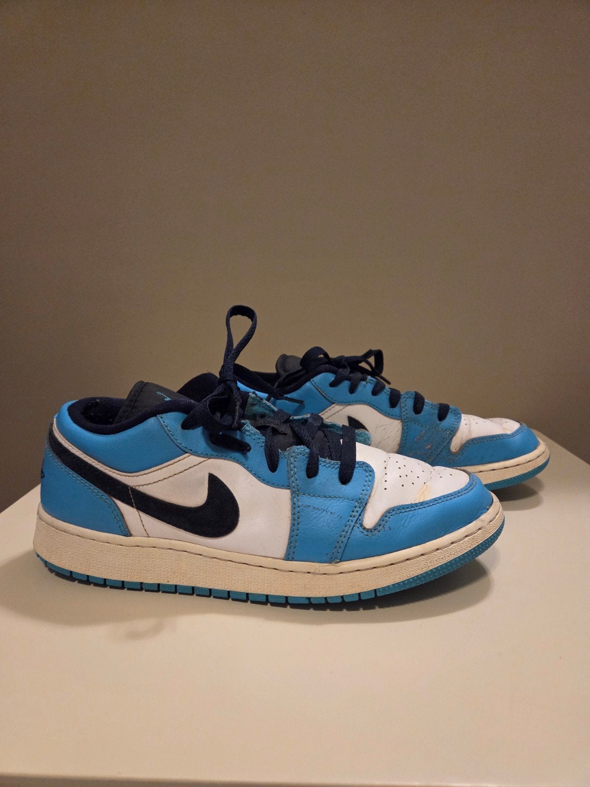 Nike Jordan 1 low, Kleding | Heren, Schoenen, Blauw, NIKE, Ophalen of Verzenden, Sneakers of Gympen