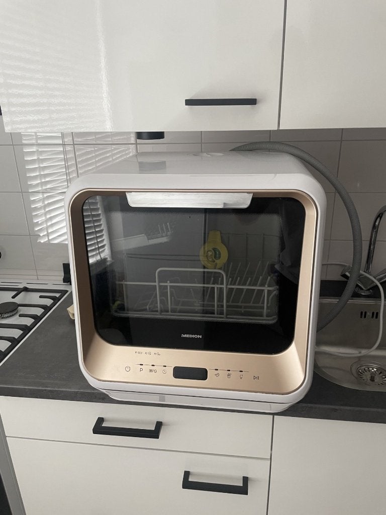 Medion Mini Vaatwasser MD37217, Witgoed en Apparatuur, Vaatwasmachines, Zo goed als nieuw, Vrijstaand, Minder dan 85 cm, Minder dan 45 cm