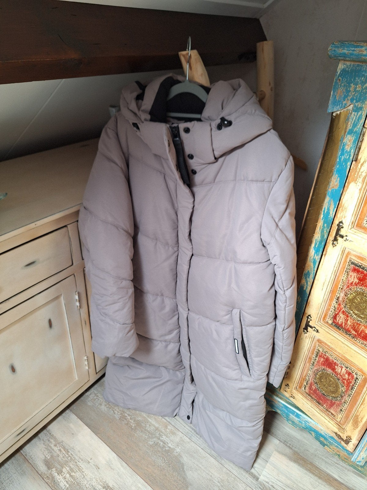 KhujoGenuine (The Stone) winterjas dames - kiezelgrijs beige, Khujo Genuine (The Stone), Ophalen