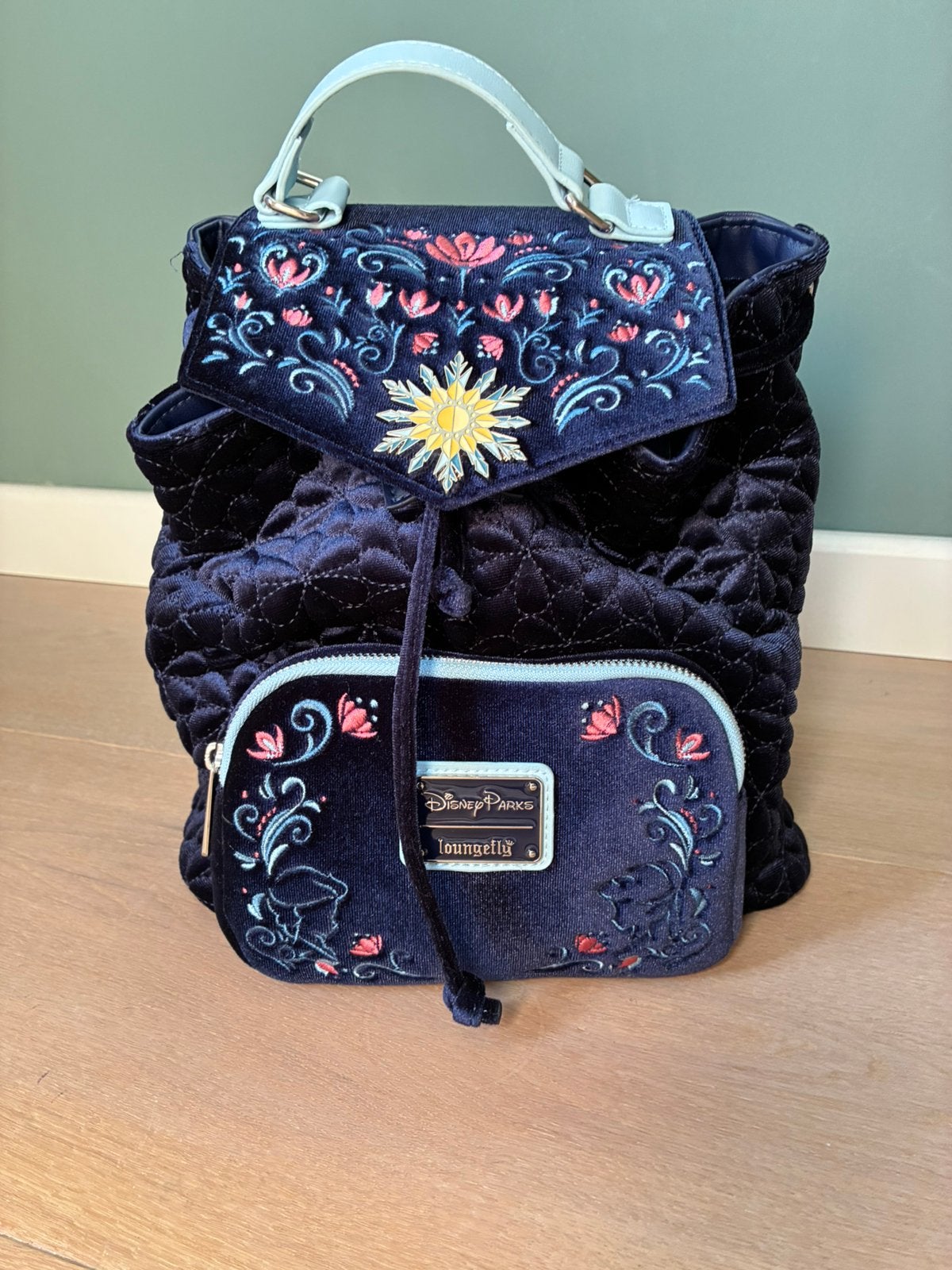 Disney tas frozen loungefly disneyland parijs, Verzamelen, Disney, Verzenden, Overige figuren, Nieuw, Tas, Koffer of Zak