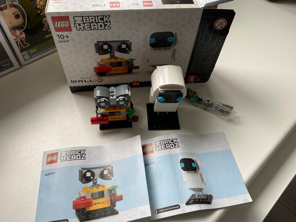 LEGO Brickheadz EVE en Wall E - 40619, BrickHeadz, Lego, Ophalen of Verzenden, Zo goed als nieuw