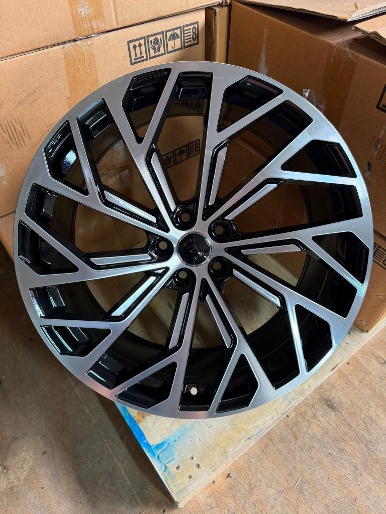 Set 21 inch Audi S6 S8 5x112 velgen Audi A6 C7 C8 C9, 255 mm, Velg(en), Nieuw, Personenwagen