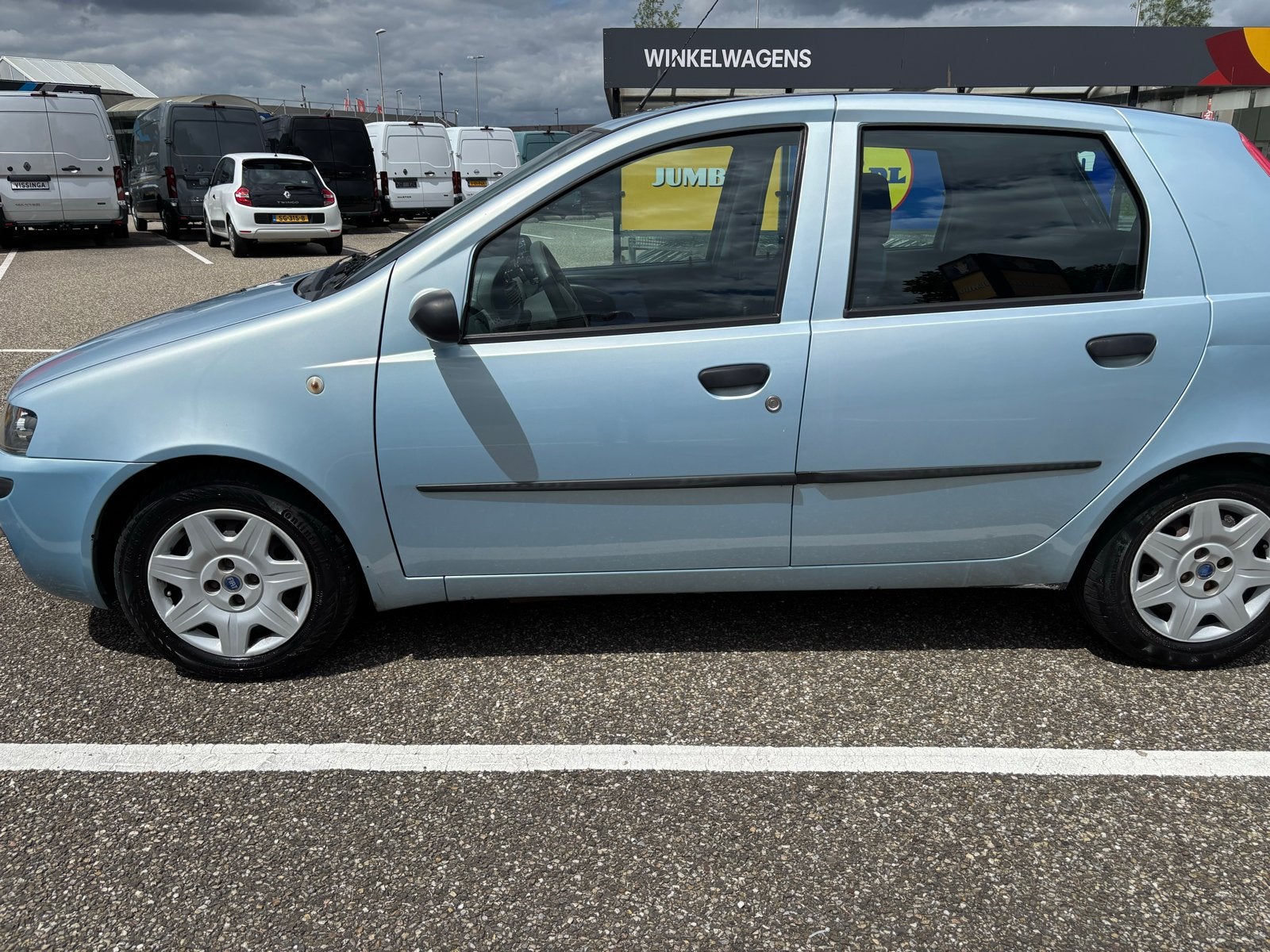 Fiat Punto 1.2 16V Speed Gear automaat 5DR 2002 Blauw, 15 km/l, 4 cilinders, Origineel Nederlands, Particulier