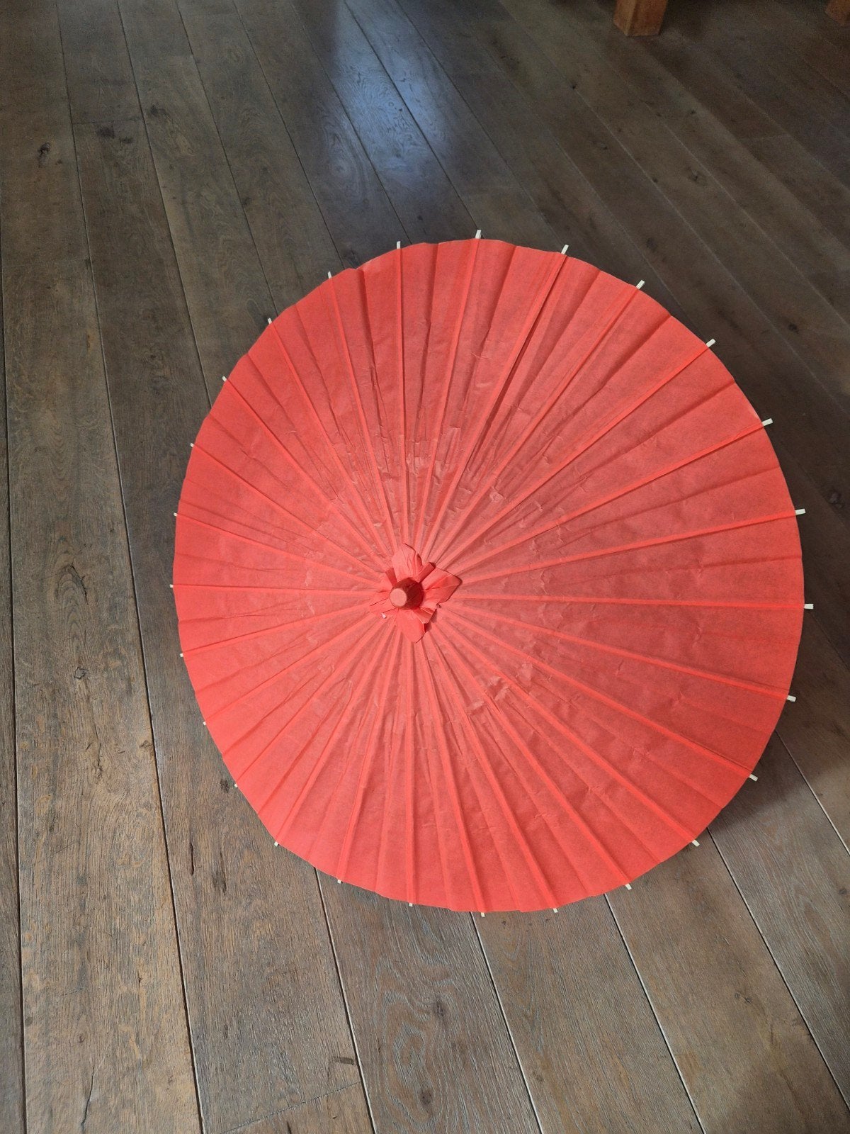 Rode Japanse Parasol - Perfect voor Festivals & Cosplay, Ophalen, Nieuw, Rood
