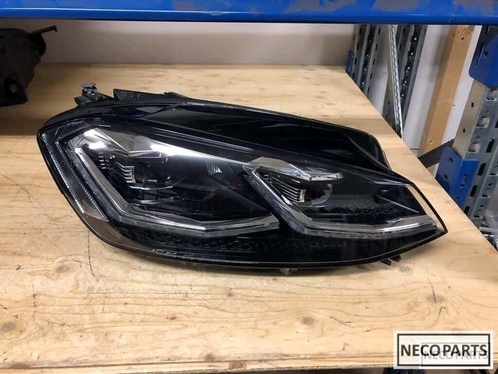 Golf 7 facelift led vol led koplamp rechts origineel xenon, Gebruikt, -, Volkswagen, -