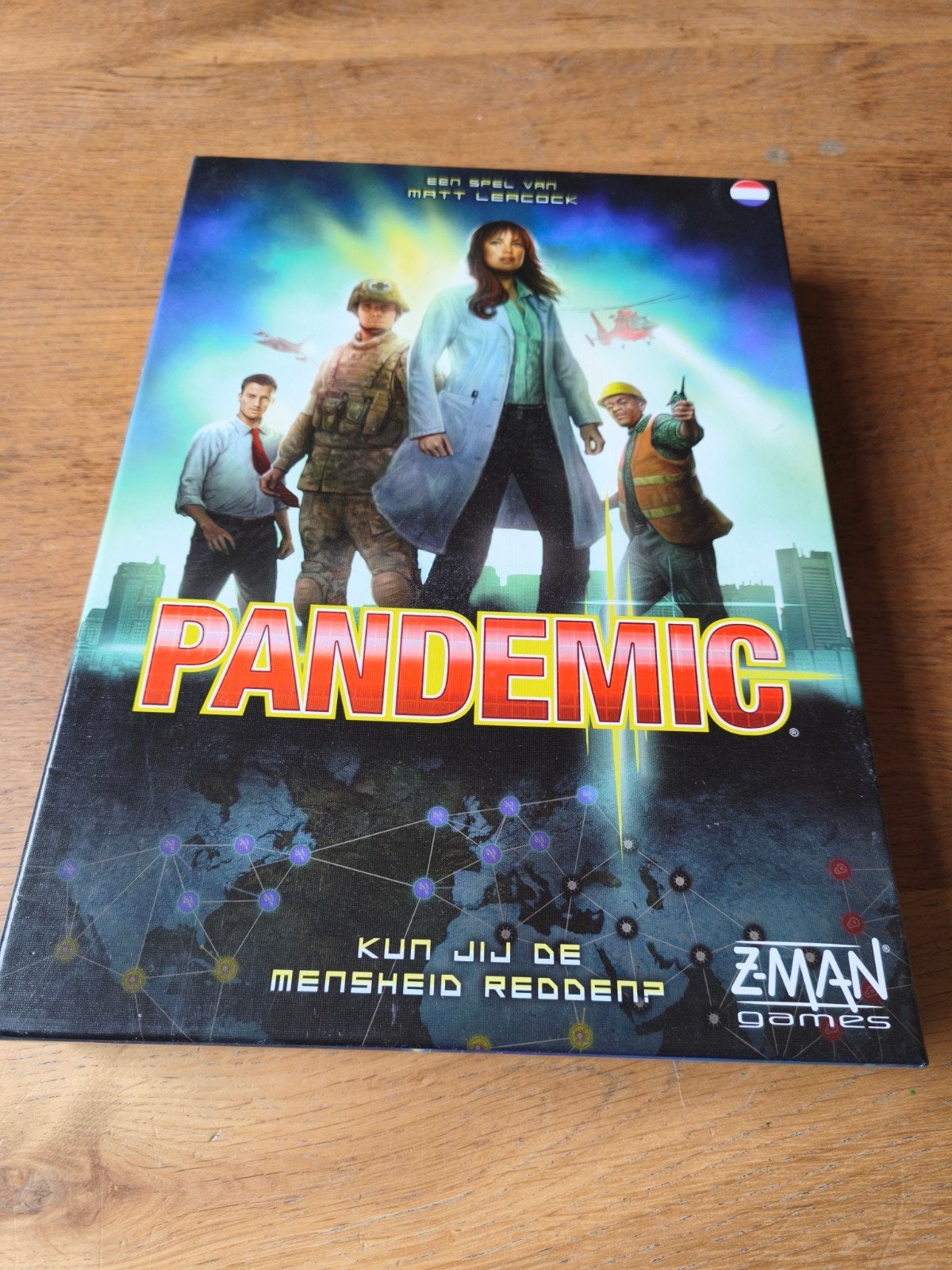 Pandemic- - Z-man games l NL l 8+ l ZGAN, Een of twee spelers, Ophalen of Verzenden, Gebruikt