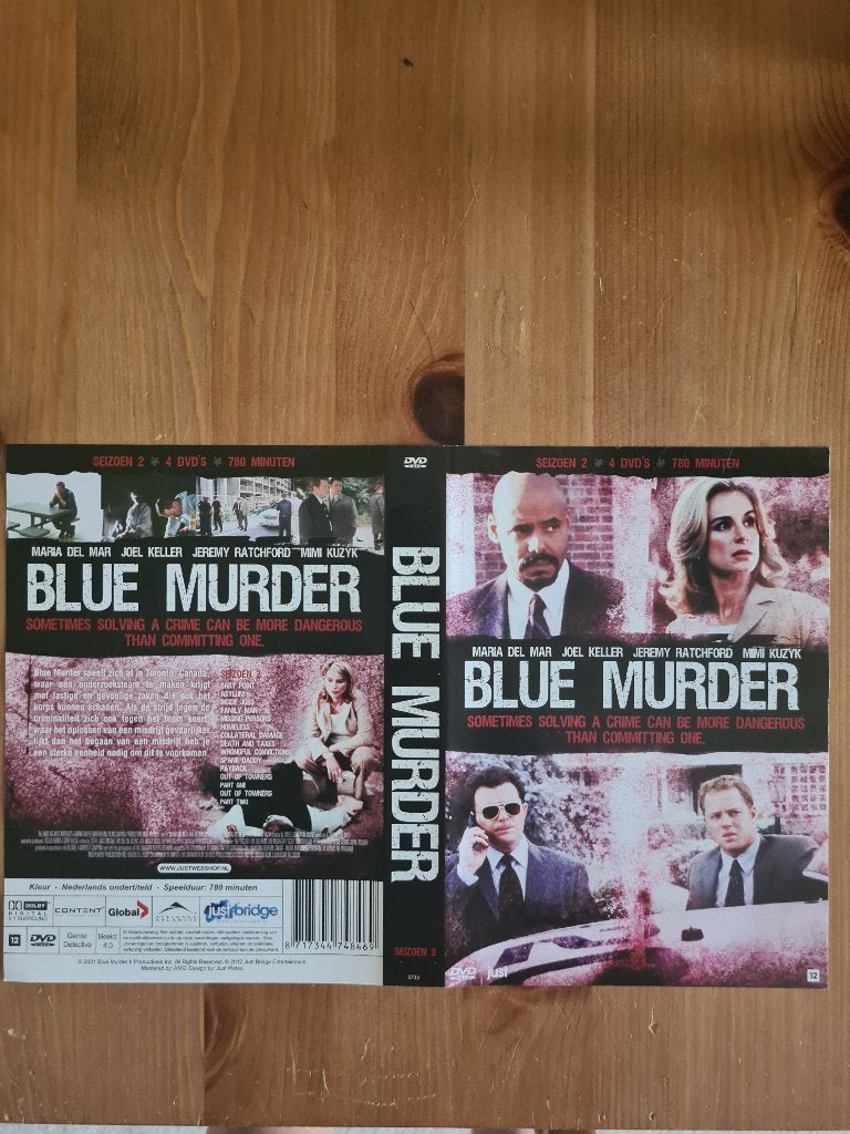 Blue Murder - Seizoen 2 - DVD Boxset, Vanaf 12 jaar, Ophalen of Verzenden, Zo goed als nieuw, Detective en Krimi