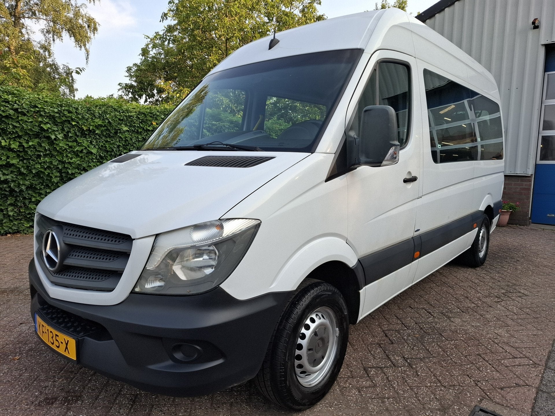 Mercedes-Benz Sprinter 316NGT 8750.- INCL BTW 9-PERSOONS ROL, Automaat, Gebruikt, 1796 cc, Wit