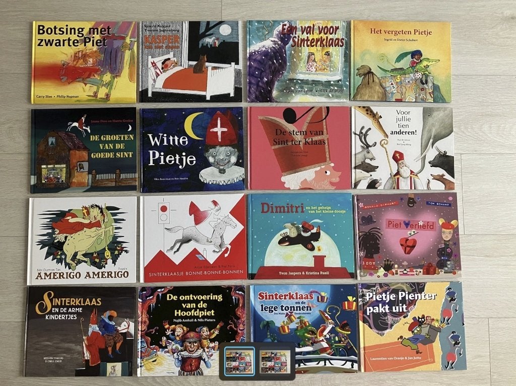 16 Sinterklaasboeken Sinterklaas Boeken Set Boekenpakket, Ophalen of Verzenden, Nieuw, Prentenboek