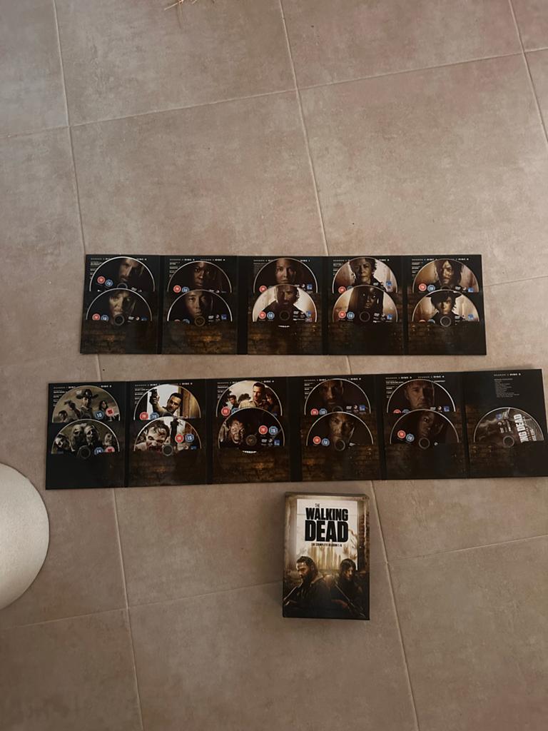 The Walking Dead Seizoen 1-5 DVD Boxset, Cd's en Dvd's, Dvd's | Tv en Series, Horror, Vanaf 16 jaar, Verzenden, Boxset