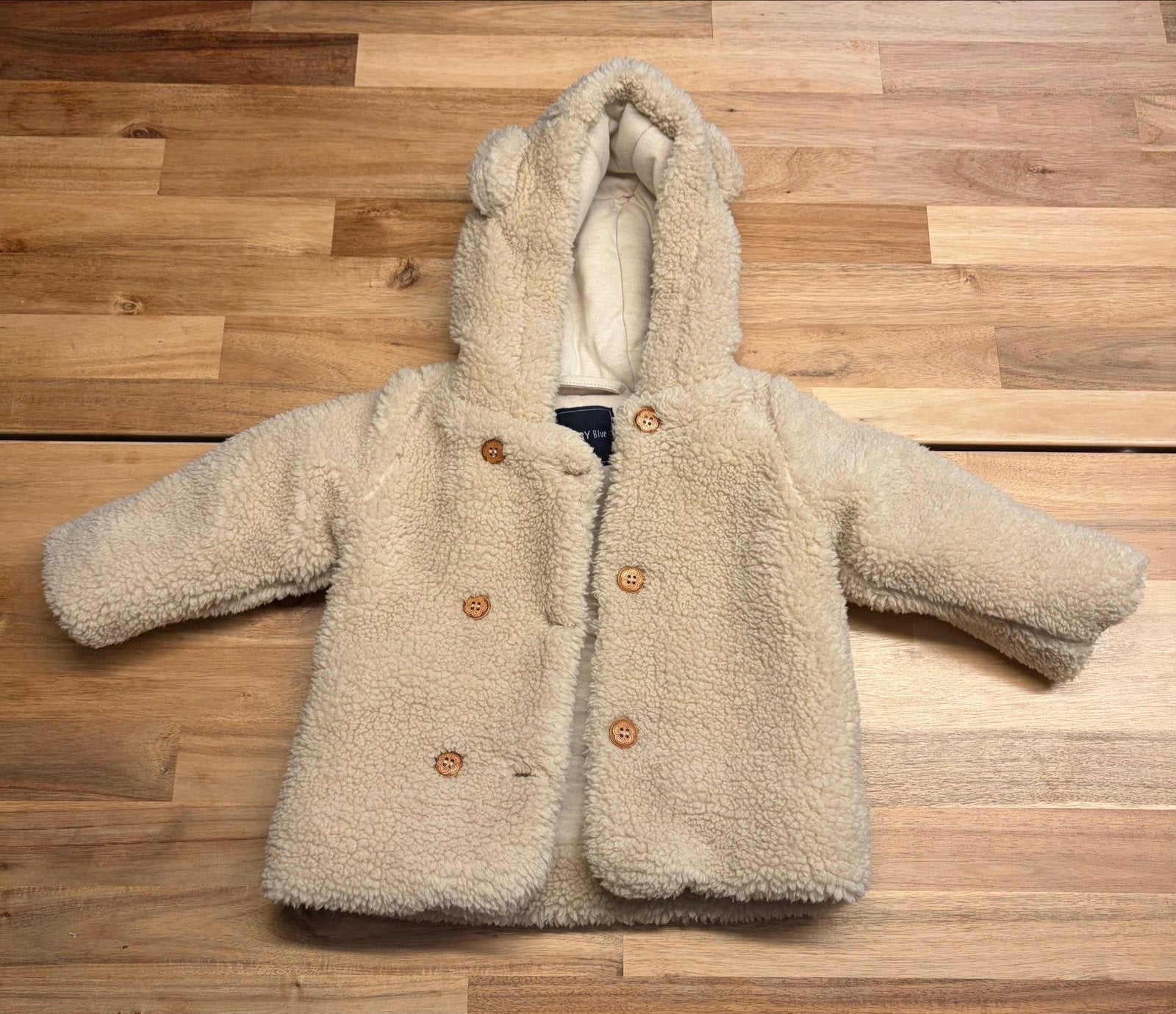 Baby Blue winterjas maat 80, Ophalen, Zo goed als nieuw, Meisje, Jasje