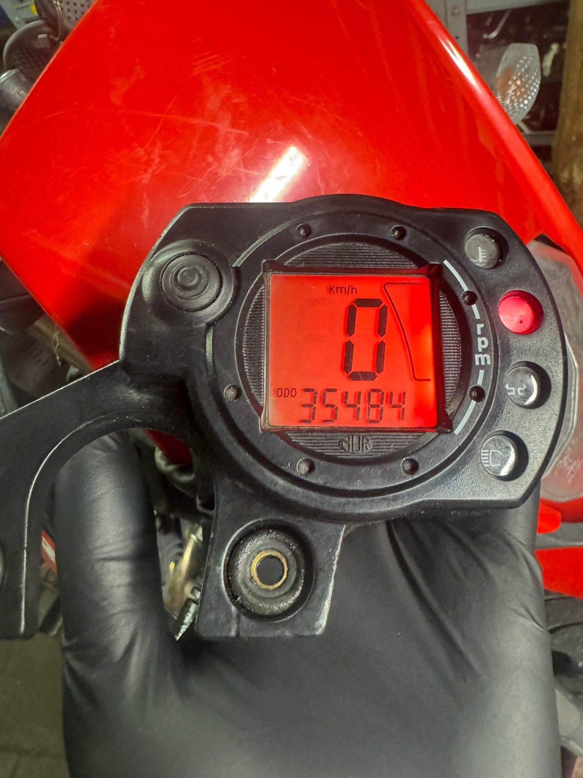 Digitale kilometer teller Derbi senda xtreme vanaf 2010, Ophalen of Verzenden, Gebruikt, Overige typen