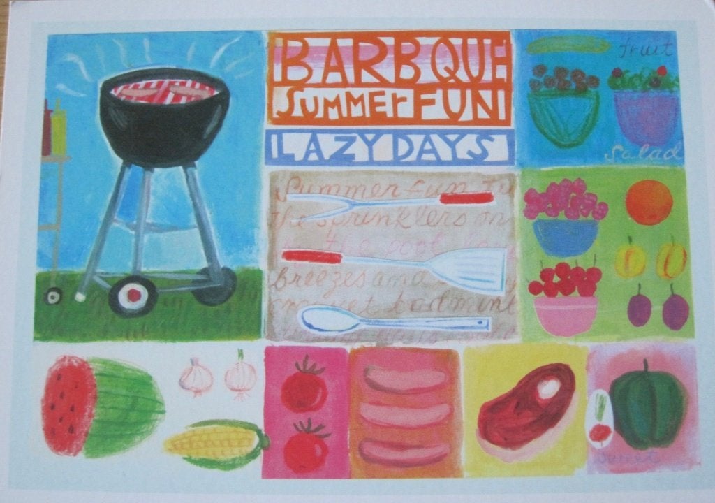 Voor het kind - barbeque summerfun - code 2502e - nieuw, Verzenden, 1980 tot heden, Ongelopen, Overige thema's