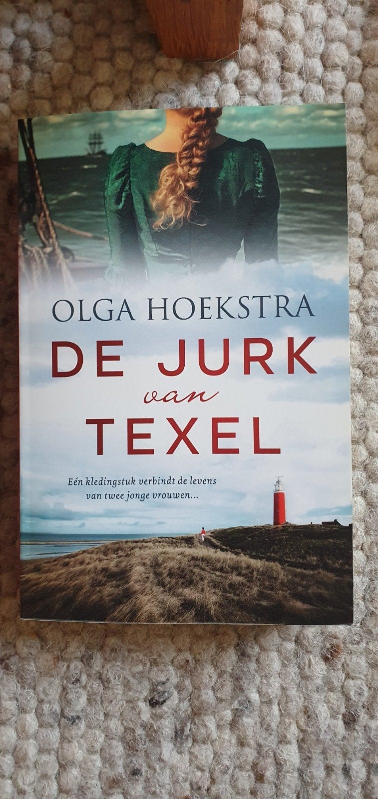 De Jurk van Texel - Olga Hoekstra - ZGAN, Boeken, Ophalen of Verzenden, Nederland, Olga Hoekstra, Zo goed als nieuw
