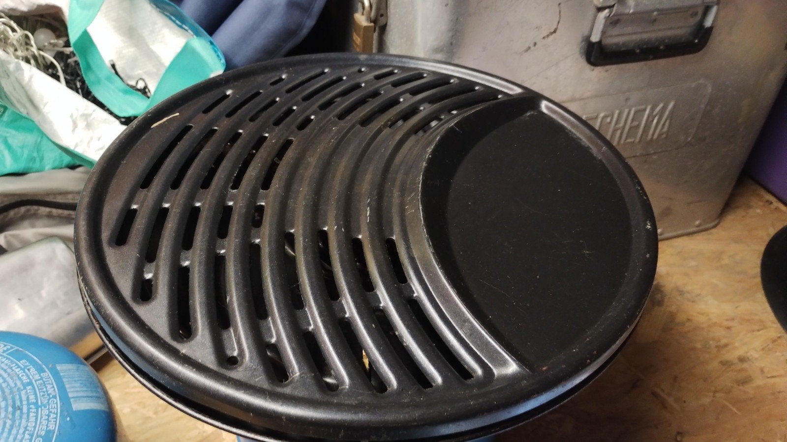 Campingaz 2x 904 flessen en Party Grill set, Ophalen, Gebruikt