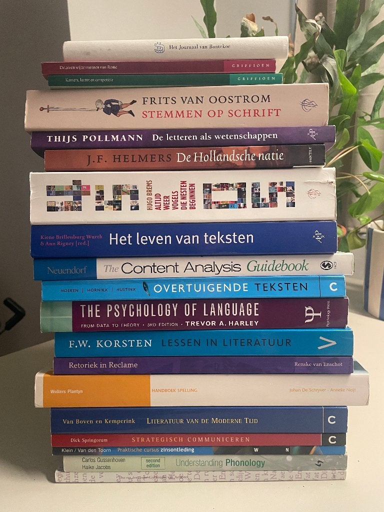 Studieboeken Nederlandse taal- en cultuur, Ophalen of Verzenden, Gelezen, Overige wetenschappen