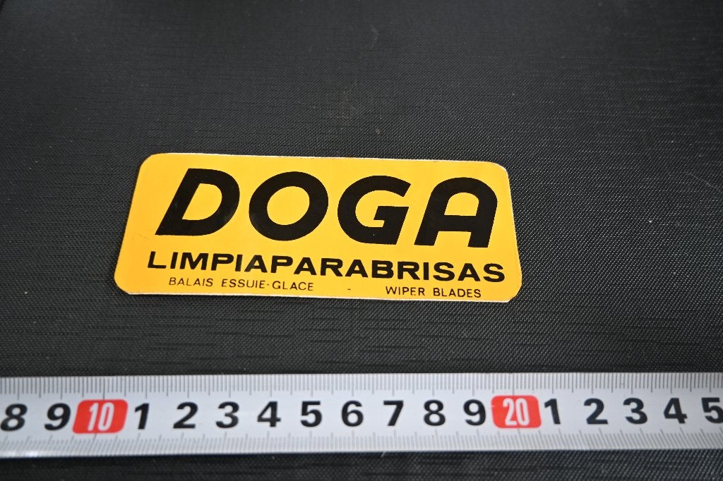 sticker DOGA limpiaparabrisas wiper blades ruitenwisser blad, Ophalen of Verzenden, Zo goed als nieuw