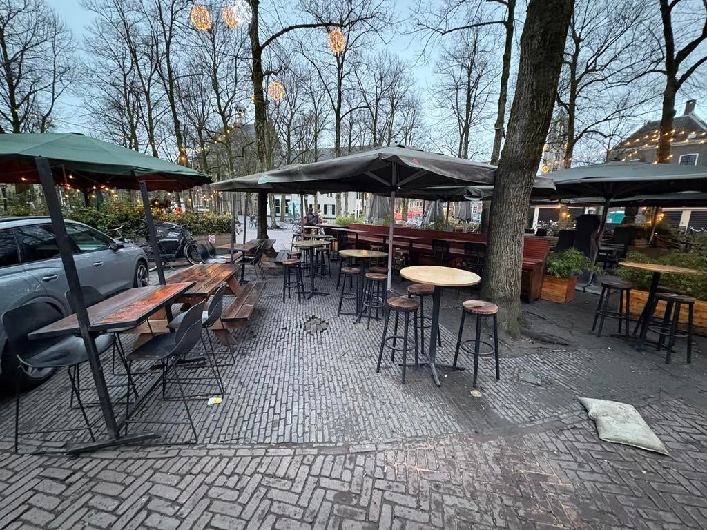 Parasol, Tuin en Terras, Parasols, Ophalen, Gebruikt, Overige typen, Waterdicht