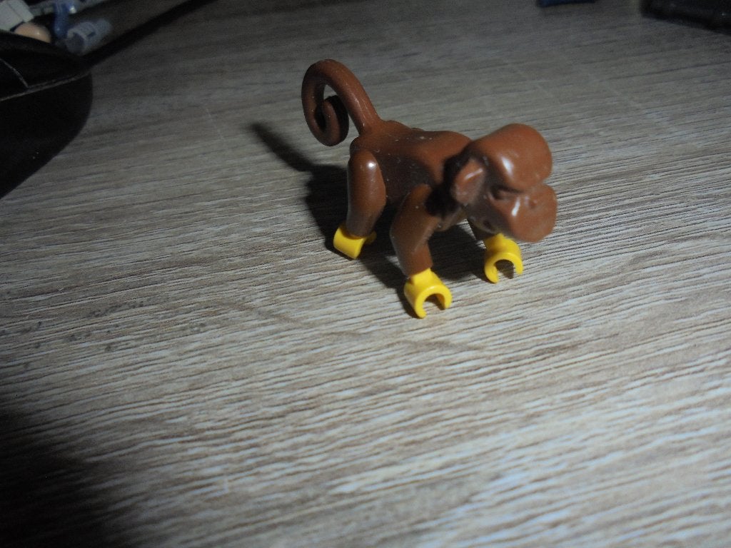 Lego Minifiguur Aapje Bruin, Ophalen of Verzenden, Zo goed als nieuw, Lego