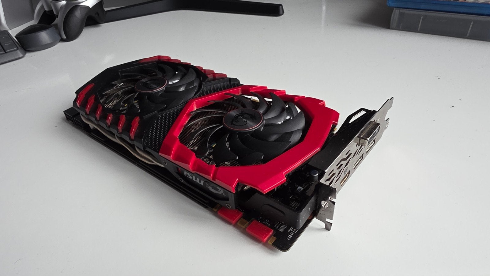 MSI GeForce GTX 1080 GAMING X 8G Videokaart, Computers en Software, Videokaarten, PCI-Express 3, Gebruikt, HDMI, Ophalen of Verzenden