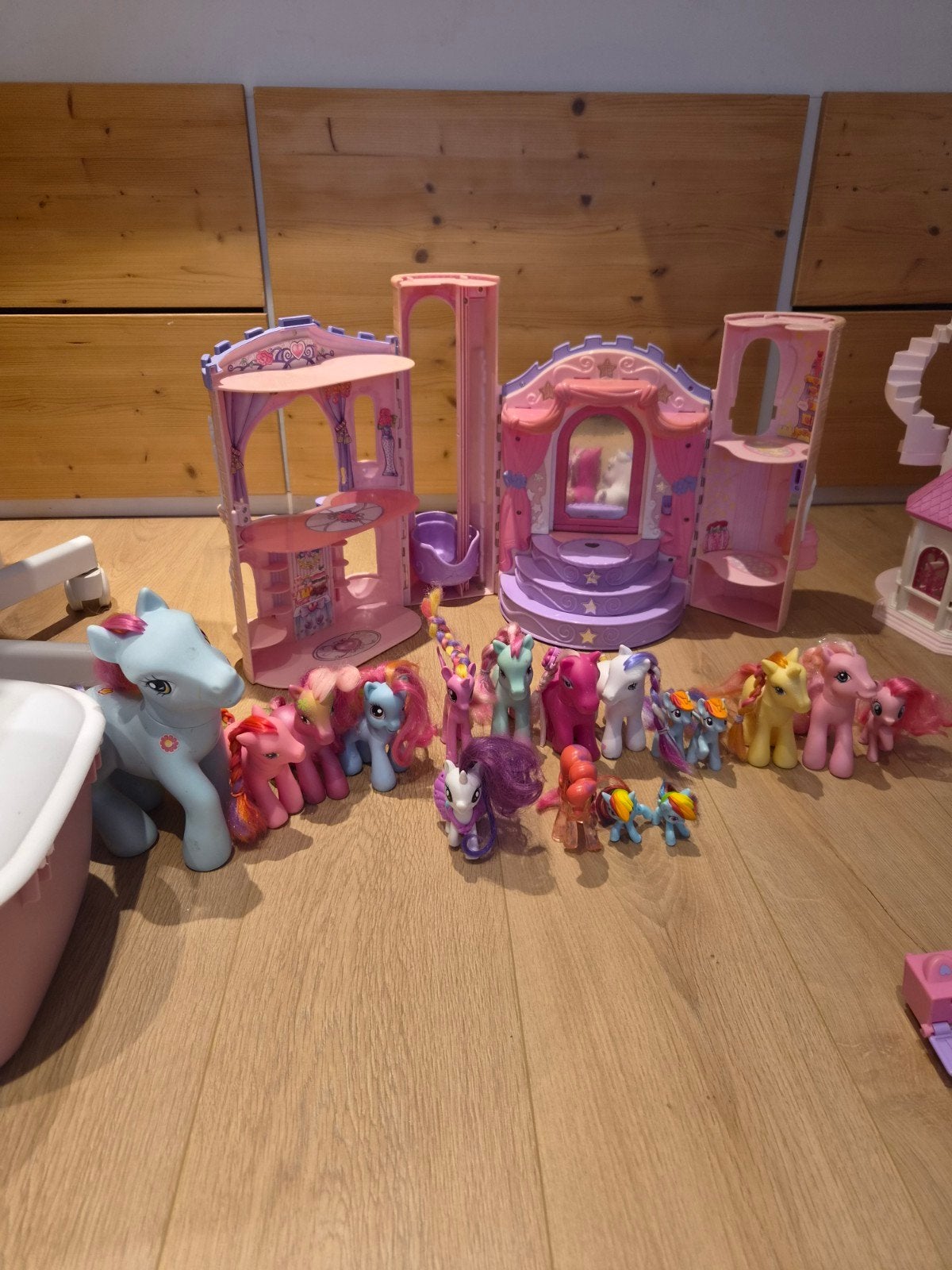 Grote set My Little Pony speelgoed met kasteel, Ophalen, Gebruikt, Overige typen