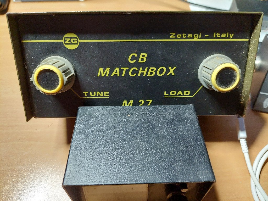 swr meter,matchbox, Telecommunicatie, Ophalen of Verzenden, Gebruikt, Zender en Ontvanger