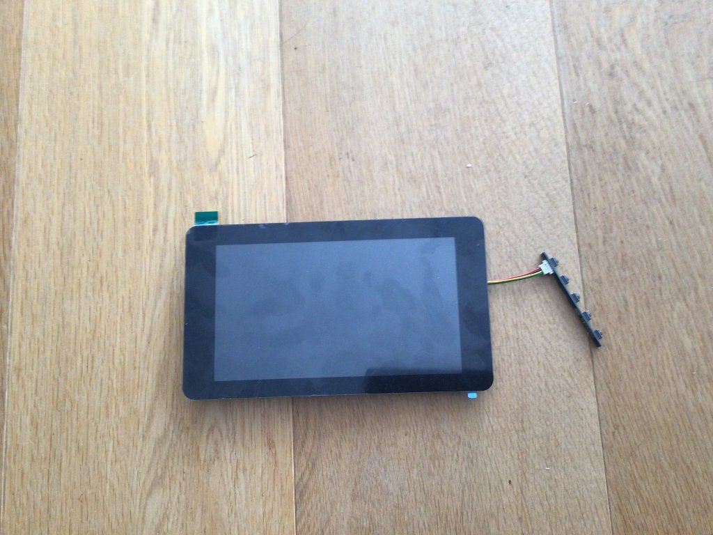 7 inch Raspberry pi touch display kit for pi zero, Ophalen of Verzenden, Zo goed als nieuw