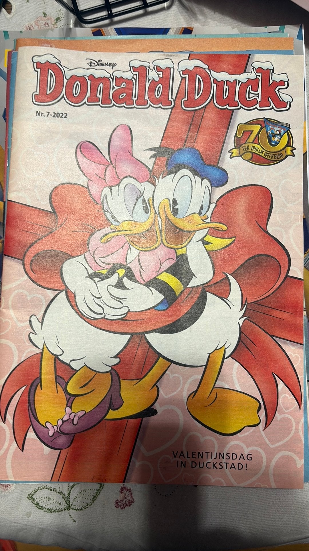 Donald Dick 7 stuks, Gelezen, Europa, Ophalen of Verzenden, Meerdere comics