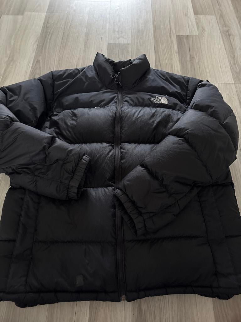 The North Face Nuptse Diablo puffer Winterjas - Maat XL, Kleding | Heren, Jassen | Winter, Ophalen of Verzenden, Zo goed als nieuw