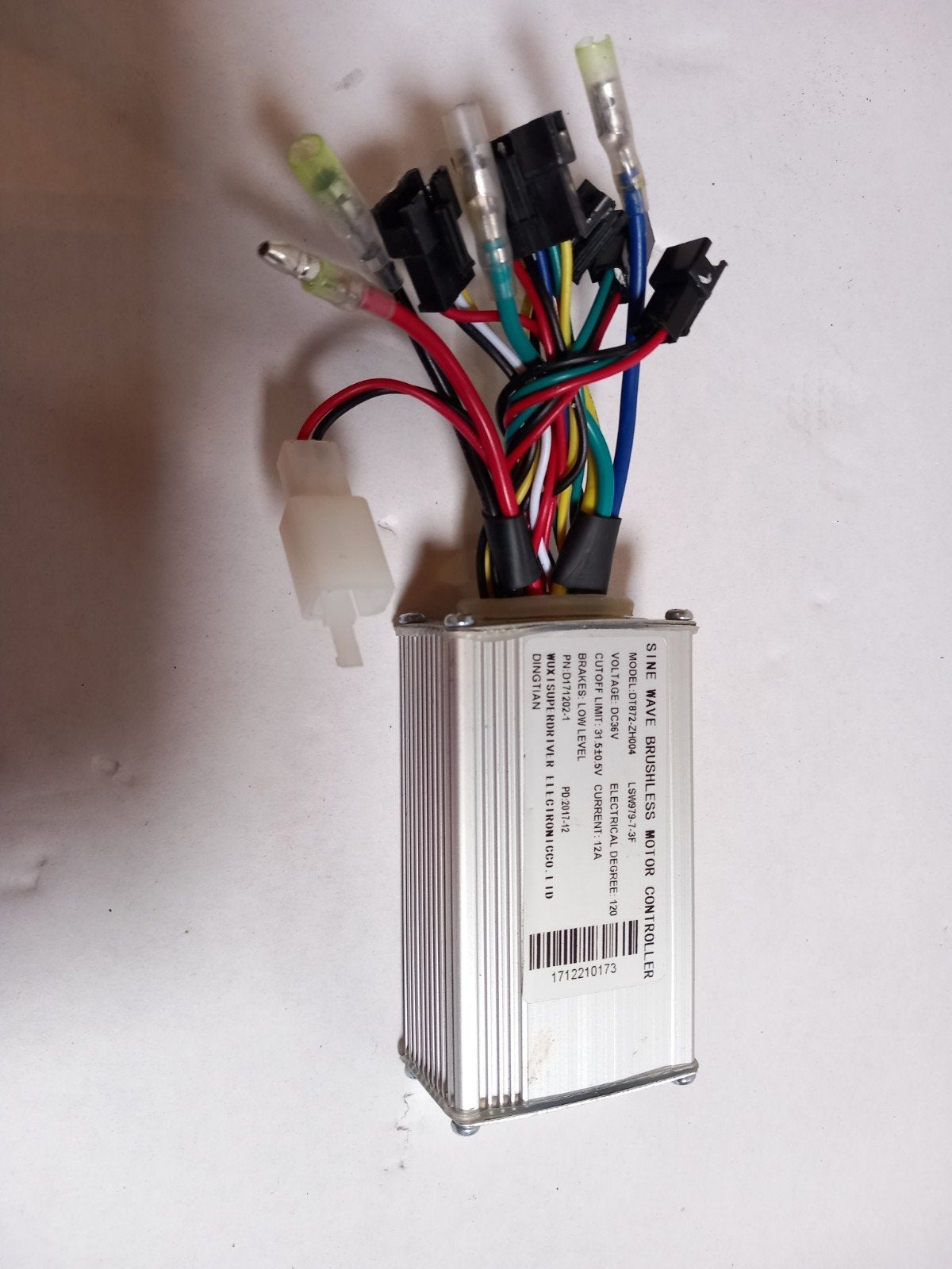 Sine Wave Borstelloze Motor Controller 36V 12A, Elektrische fiets, DINGTIAN, Nieuw, Ophalen of Verzenden