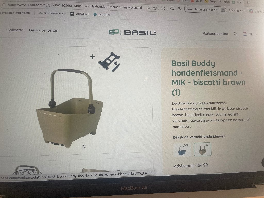 Hondendietsmand, Dieren en Toebehoren, Transportboxen, Zo goed als nieuw, Ophalen