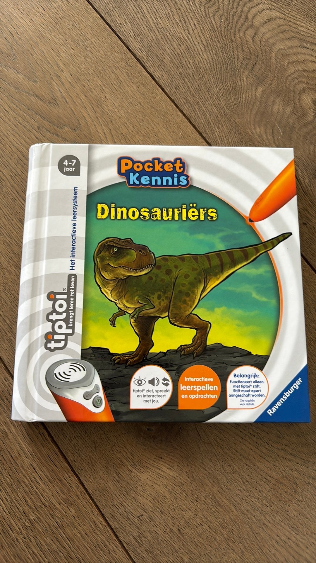 Tip toi Pocket Kennis Dinosauriërs Ravensburger 4-7 jaar, Ophalen of Verzenden, Zo goed als nieuw