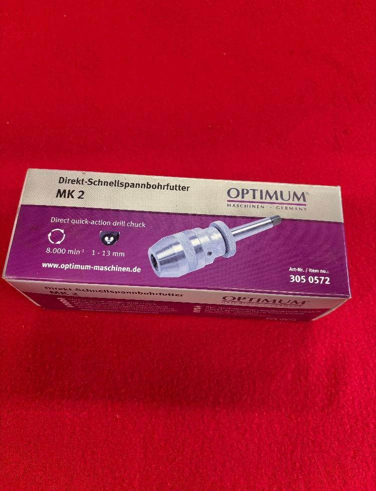 Optimum snelspan boorkop MK2, Ophalen of Verzenden, Zo goed als nieuw