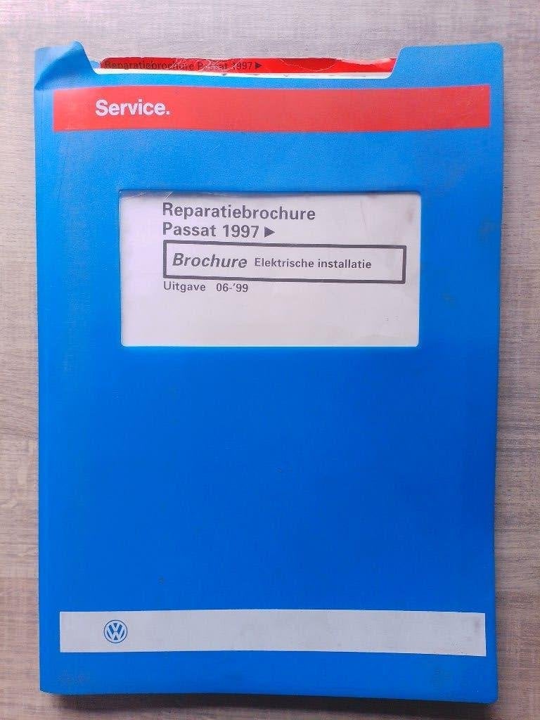 Vw Passat B5 dealer werkplaatsboek Elektrische installatie, Verzenden, Gelezen, Volkswagen